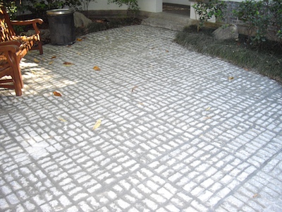 Professional Paving Example - Chinese Gardens Cobble Stone Paving
