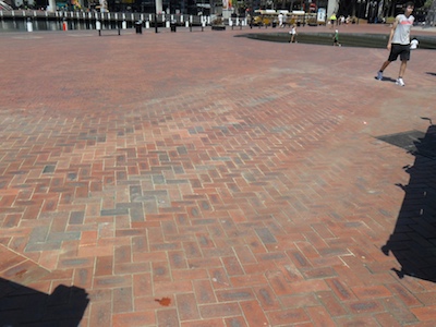 Professional Paving Example - Cockle Bay Sydney Maintenance