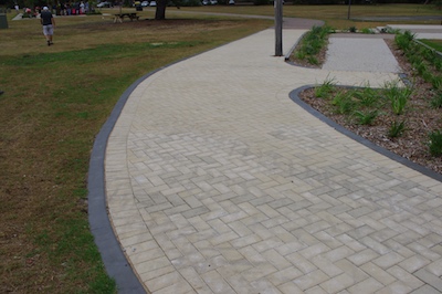 Professional Paving Example - Landscaping and Paving